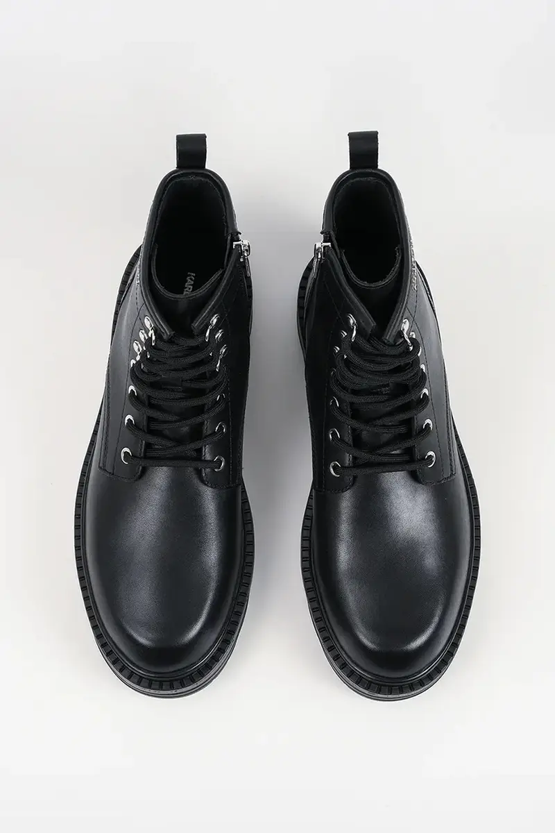 scarpe in pelle MILES uomo colore nero KL10255 miniatura 4