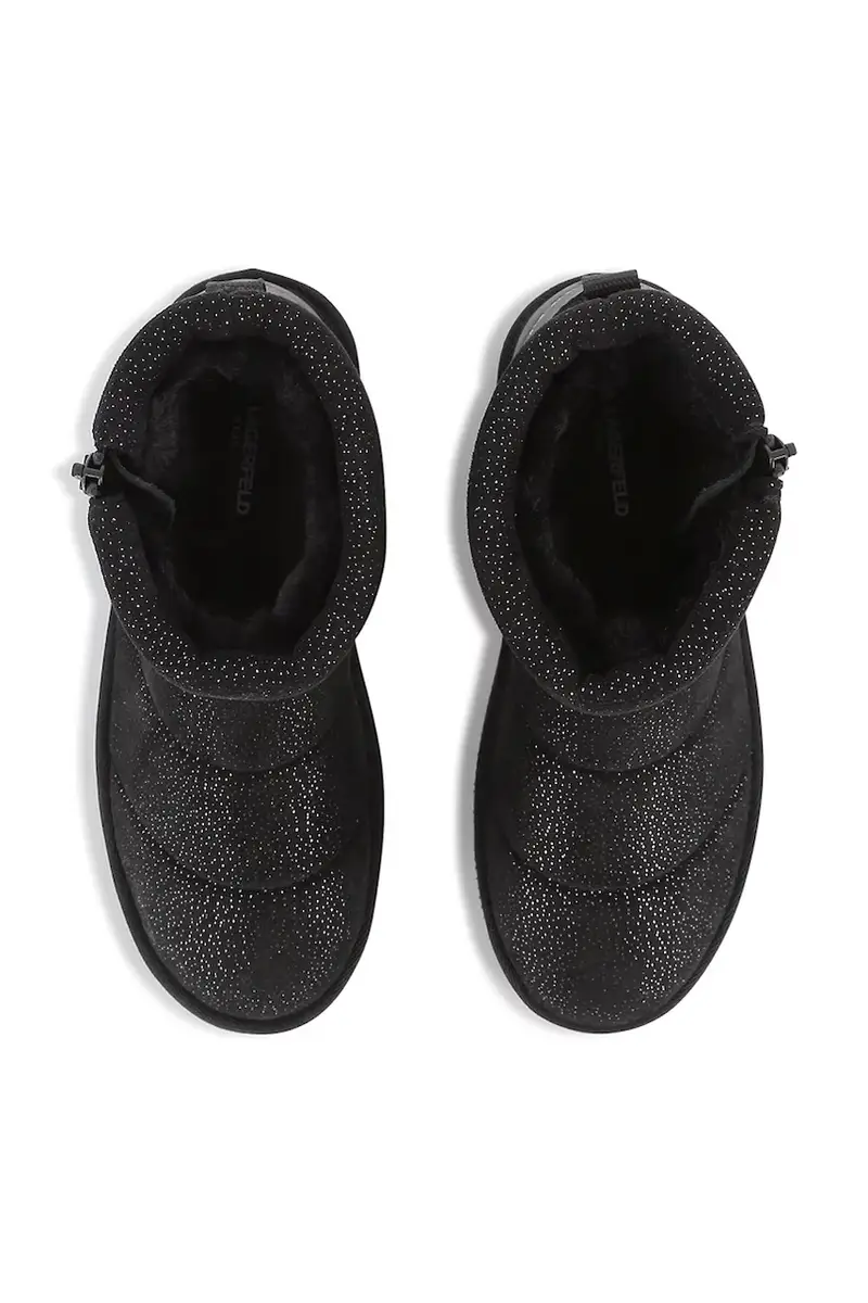 scarpe invernali bambini colore nero Z30992 miniatura 4