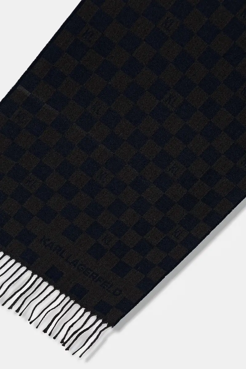 scialle con lana colore blu navy 554131.805001 miniatura 2