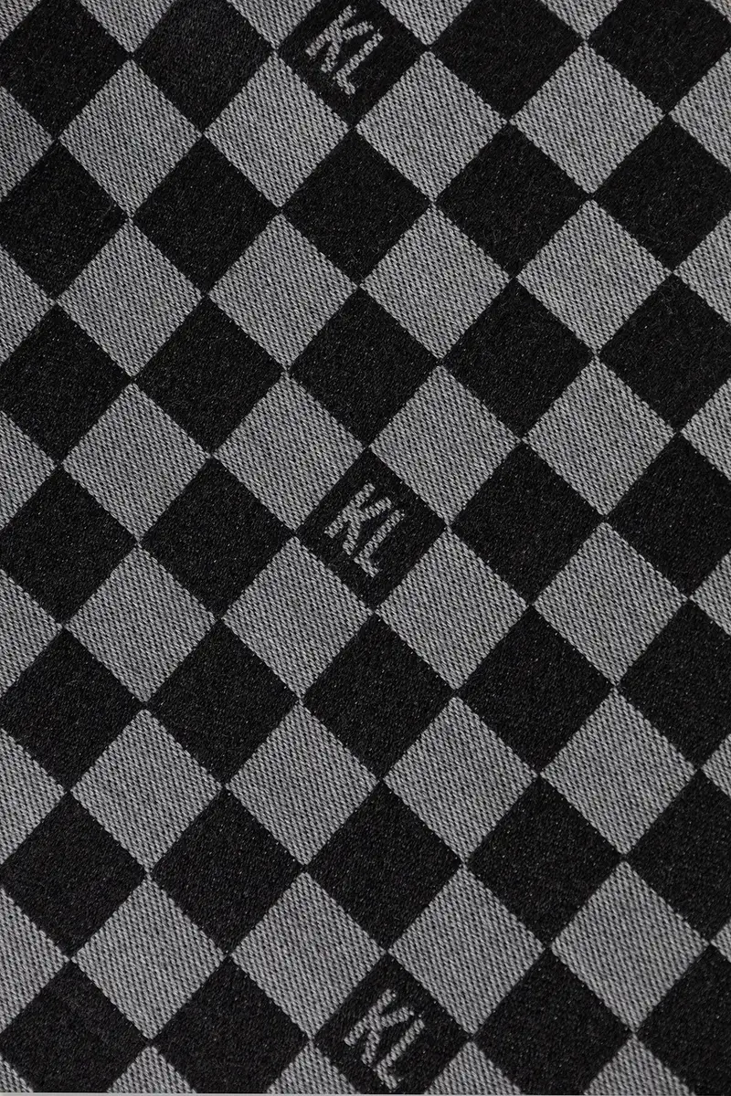 scialle con lana colore grigio 554131.805001 miniatura 3