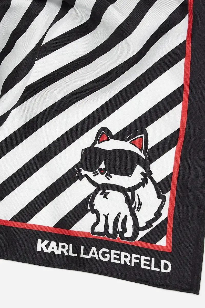 scialle in seta donna colore nero A2W33074 miniatura 4