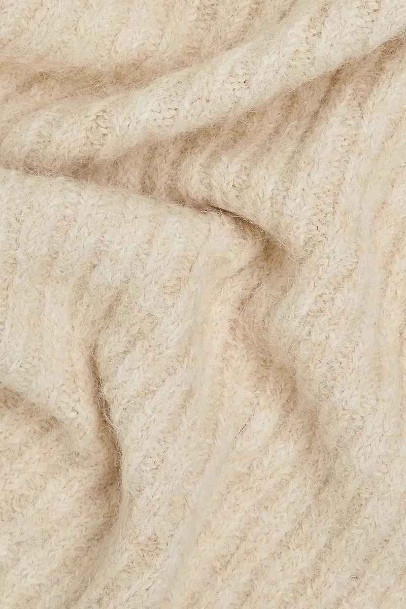 sciarpa donna colore beige A4W33119 miniatura 4