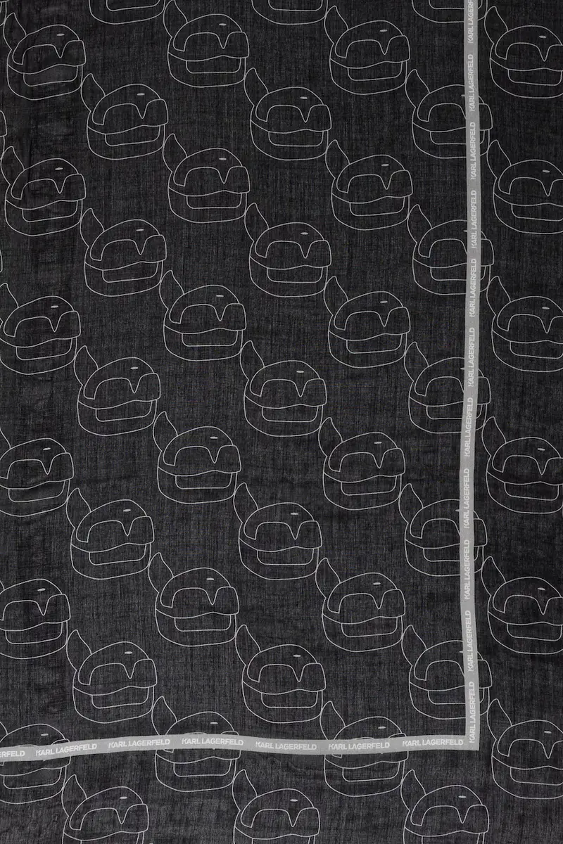 sciarpa donna colore nero A1W33152 miniatura 2