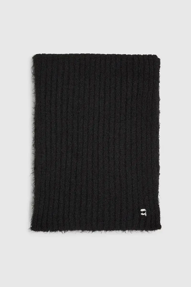 sciarpa donna colore nero A4W33119 miniatura 2