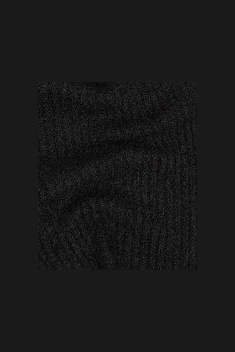 sciarpa donna colore nero A4W33119 miniatura 4