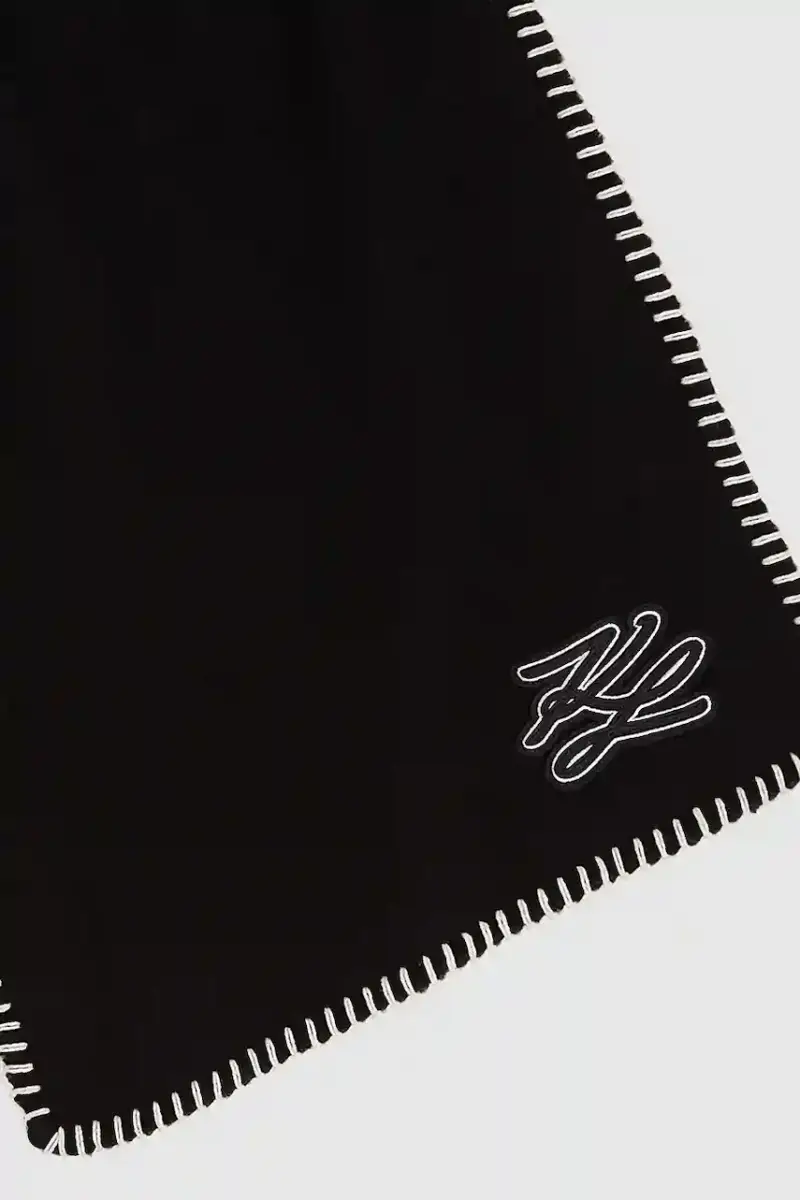 sciarpa in lana donna colore nero A4W33114 miniatura 3