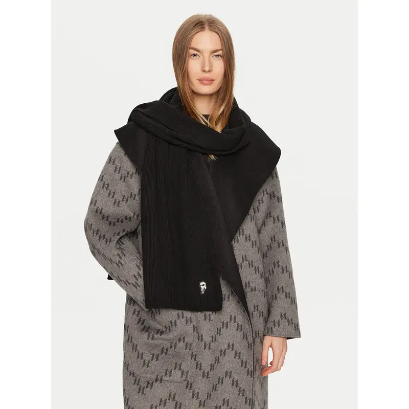 Sciarpa KARL LAGERFELD 246W3306 Nero