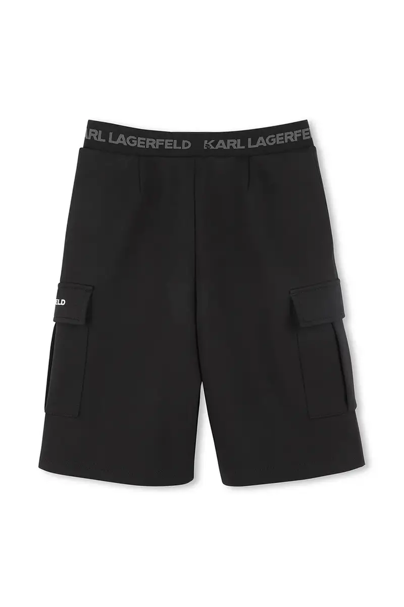 shorts bambino/a colore nero Z30412 miniatura 3