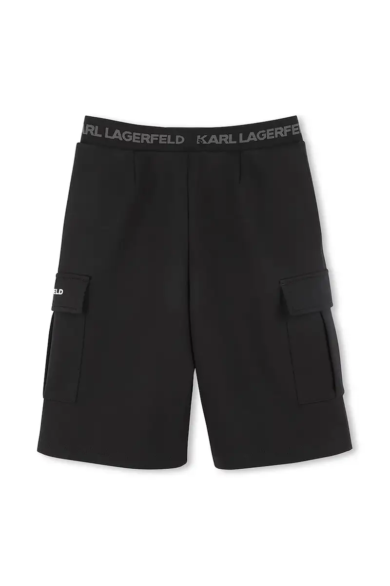shorts bambino/a colore nero Z30412 miniatura 3
