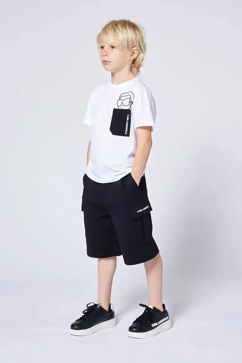 shorts bambino/a colore nero Z30412