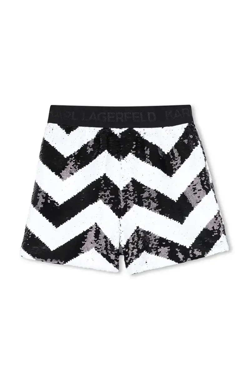 shorts bambino/a colore nero Z30591 miniatura 2