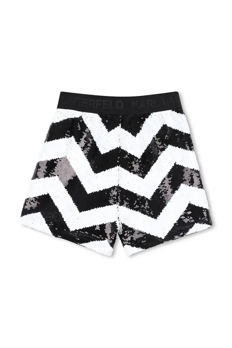 shorts bambino/a colore nero Z30591 miniatura 3