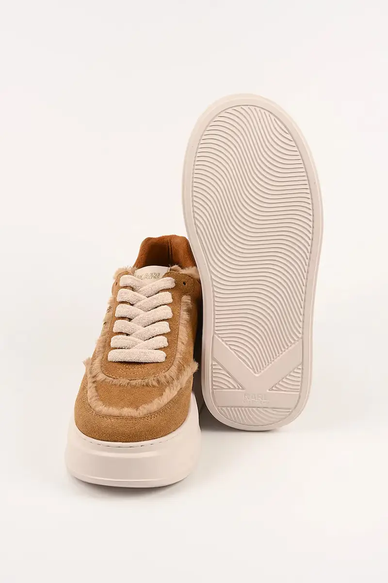 sneakers in camoscio ANAKAPRI U donna colore marrone KL63509 miniatura 5