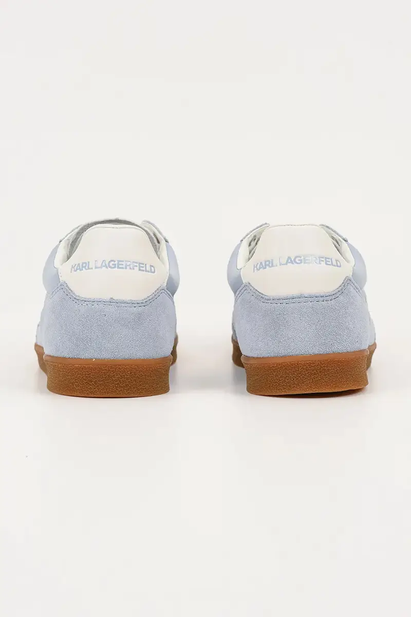 sneakers in camoscio KANDIDATE donna colore blu KL63855 miniatura 3