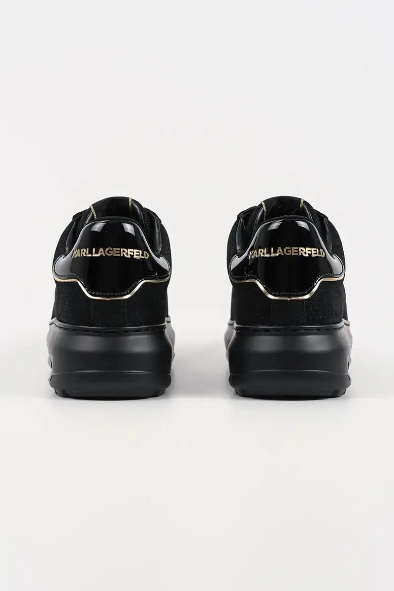 sneakers in camoscio KAPRI LUG donna colore nero KL67537 miniatura 3