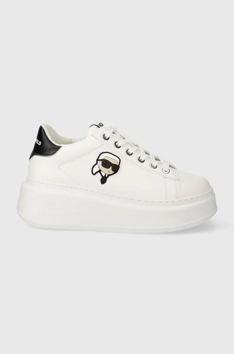 sneakers in pelle ANAKAPRI colore bianco KL63530N