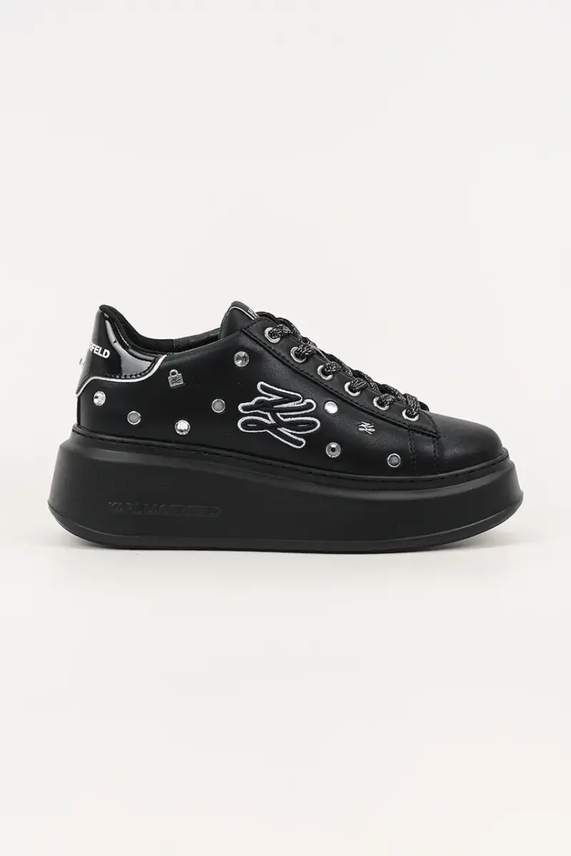 sneakers in pelle ANAKAPRI colore nero KL63528