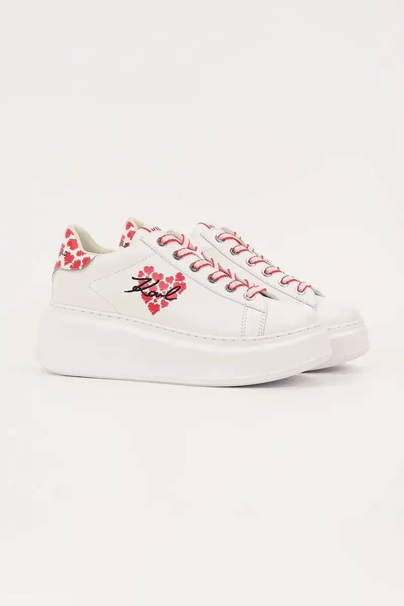 sneakers in pelle ANAKAPRI donna colore bianco KL63518V miniatura 2