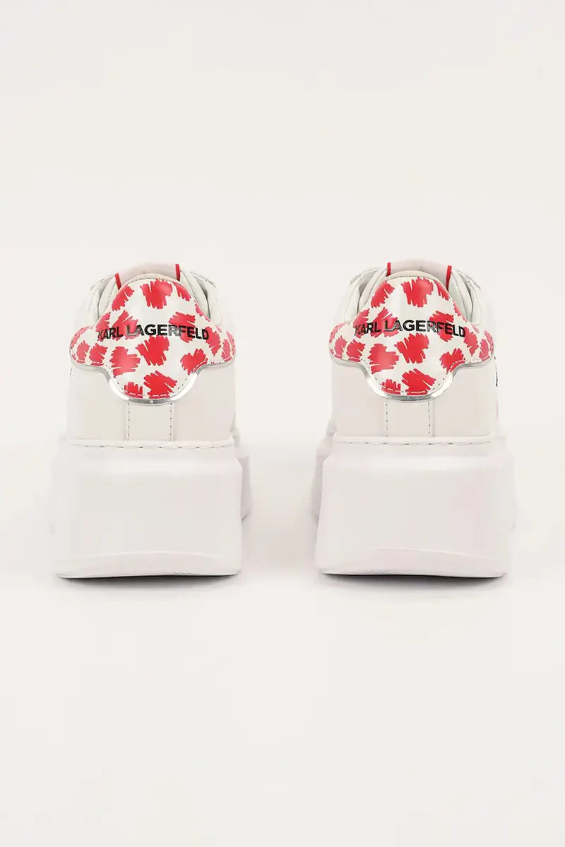 sneakers in pelle ANAKAPRI donna colore bianco KL63518V miniatura 3