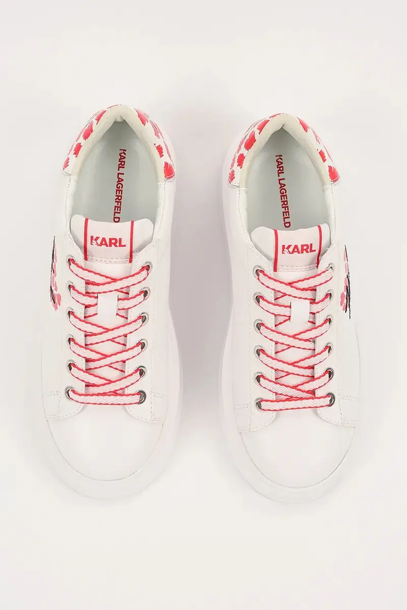 sneakers in pelle ANAKAPRI donna colore bianco KL63518V miniatura 4