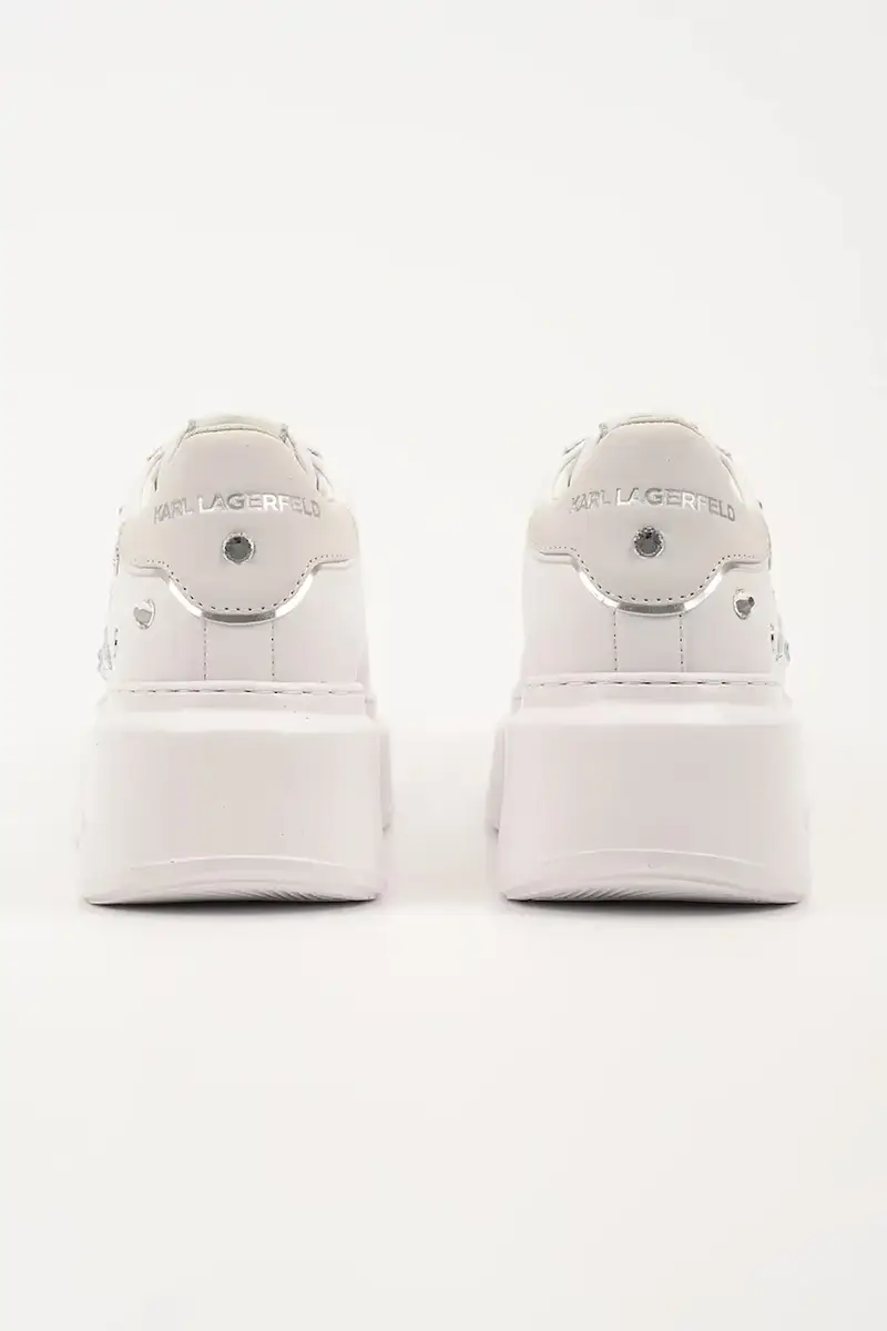 sneakers in pelle ANAKAPRI donna colore bianco KL63528 miniatura 3