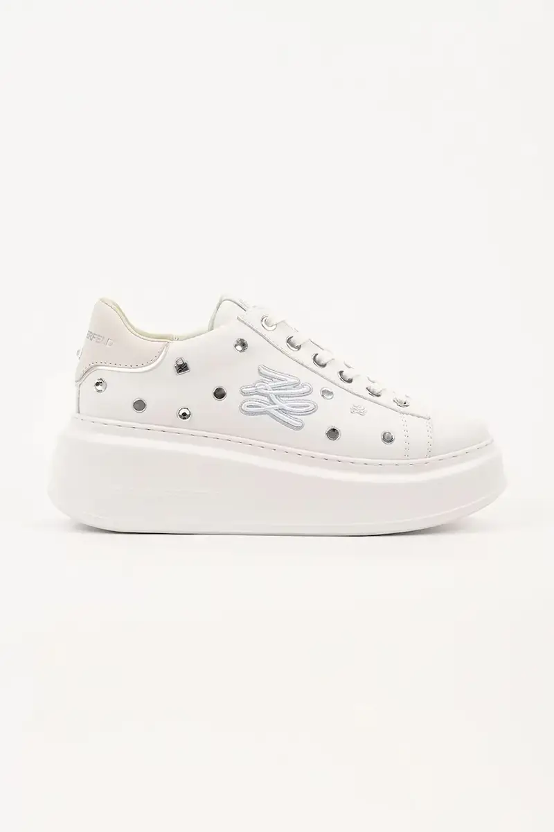 sneakers in pelle ANAKAPRI donna colore bianco KL63528