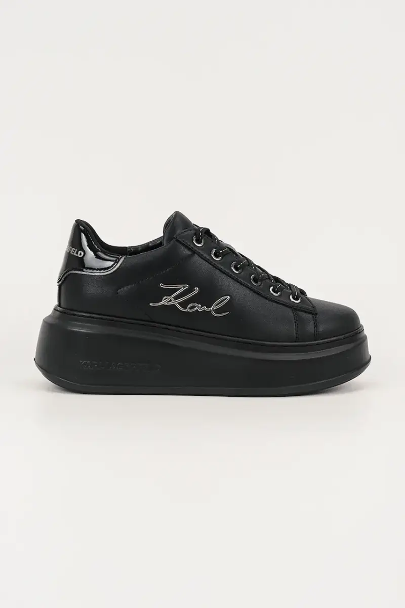 sneakers in pelle ANAKAPRI donna colore nero KL63513