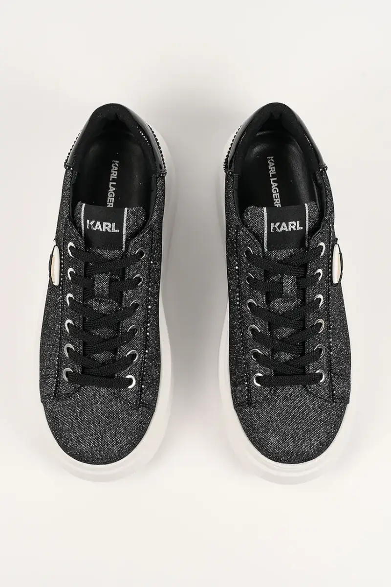 sneakers in pelle ANAKAPRI donna colore nero KL63531N miniatura 4