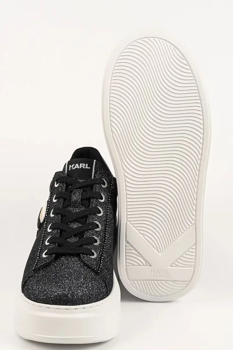 sneakers in pelle ANAKAPRI donna colore nero KL63531N miniatura 5