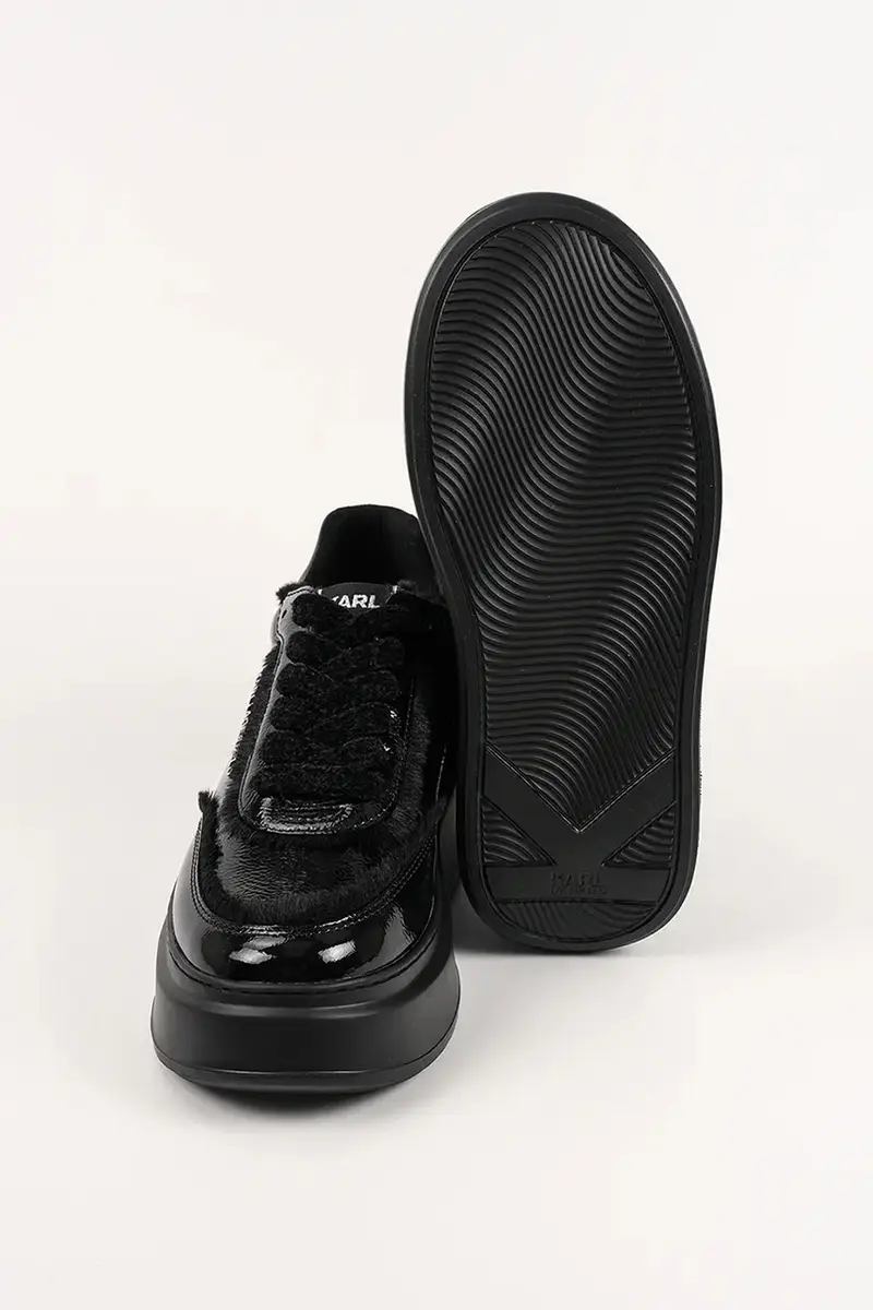 sneakers in pelle ANAKAPRI U donna colore nero KL63509 miniatura 5