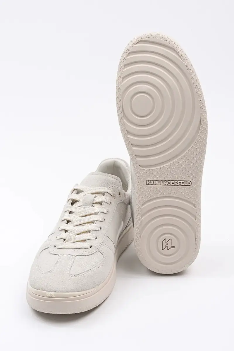 sneakers in pelle ATLAS colore bianco KL51837 Beige miniatura 4