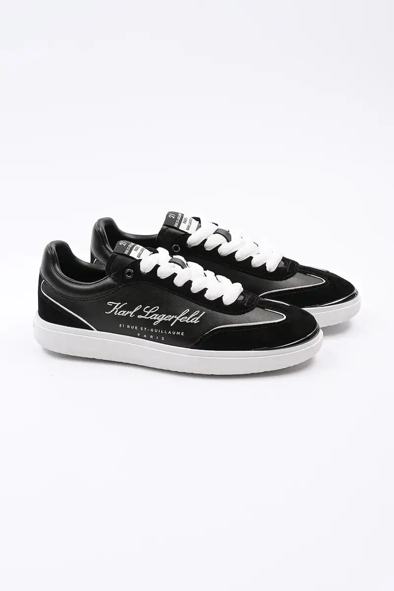 sneakers in pelle ATLAS colore nero KL63822 miniatura 2