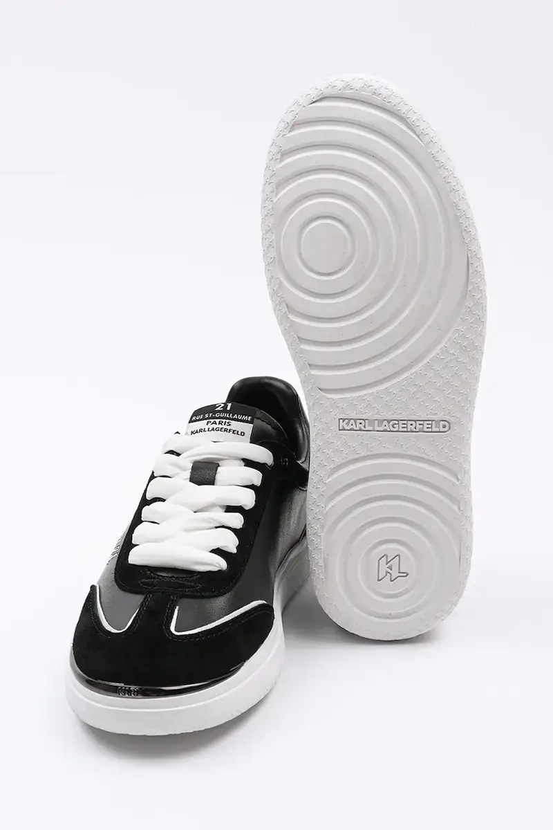 sneakers in pelle ATLAS colore nero KL63822 miniatura 4