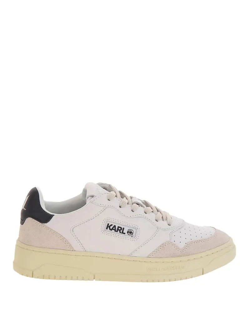 Sneakers in pelle Bianco