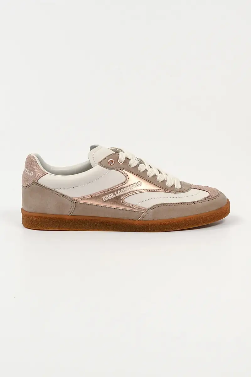 sneakers in pelle KANDIDATE donna colore arancione KL63855 Beige