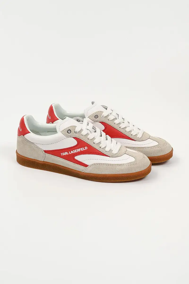 sneakers in pelle KANDIDATE donna colore bianco KL63855 miniatura 2