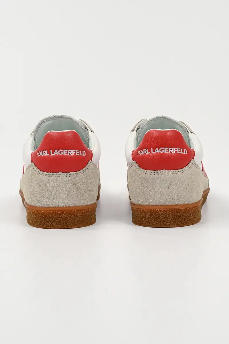 sneakers in pelle KANDIDATE donna colore bianco KL63855 miniatura 3