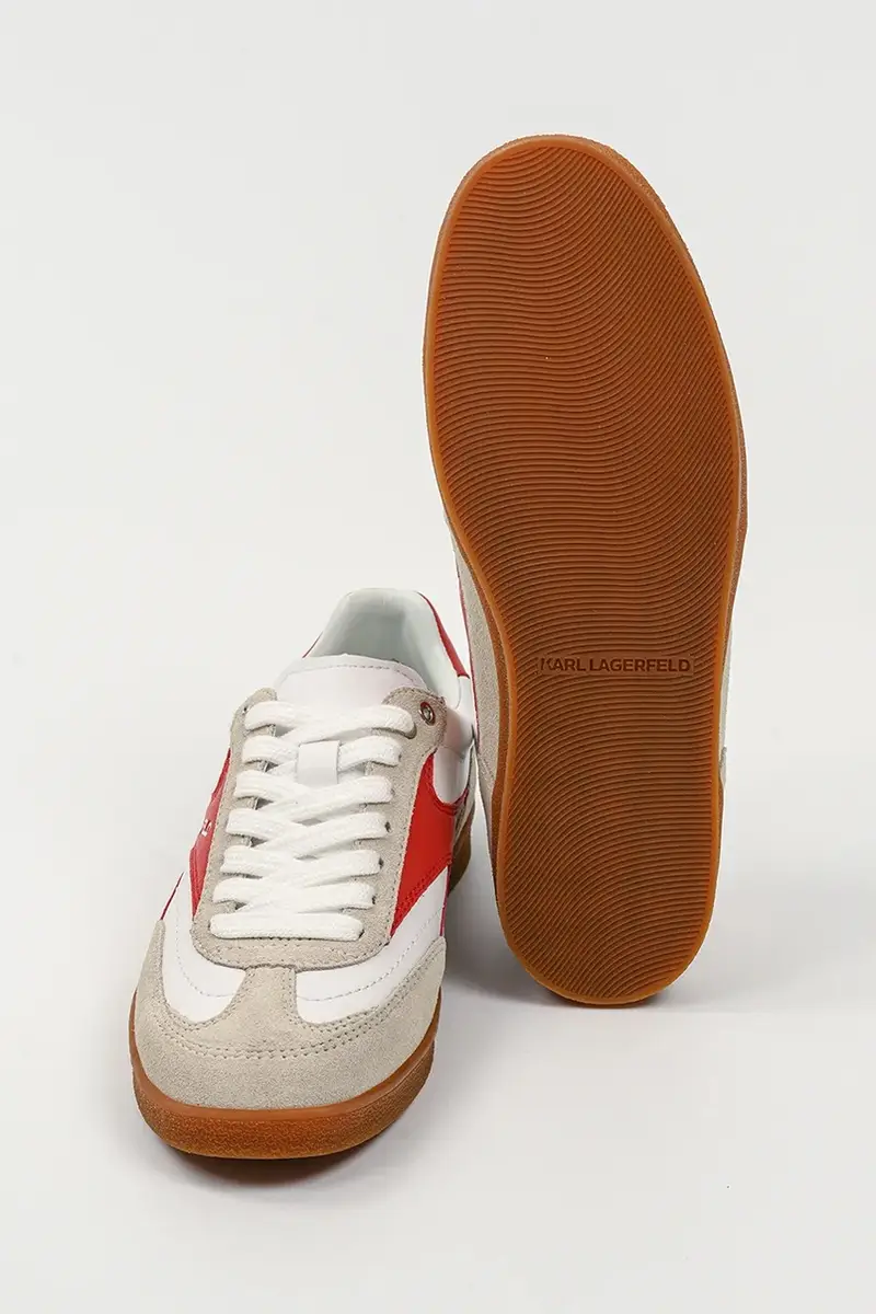 sneakers in pelle KANDIDATE donna colore bianco KL63855 miniatura 5