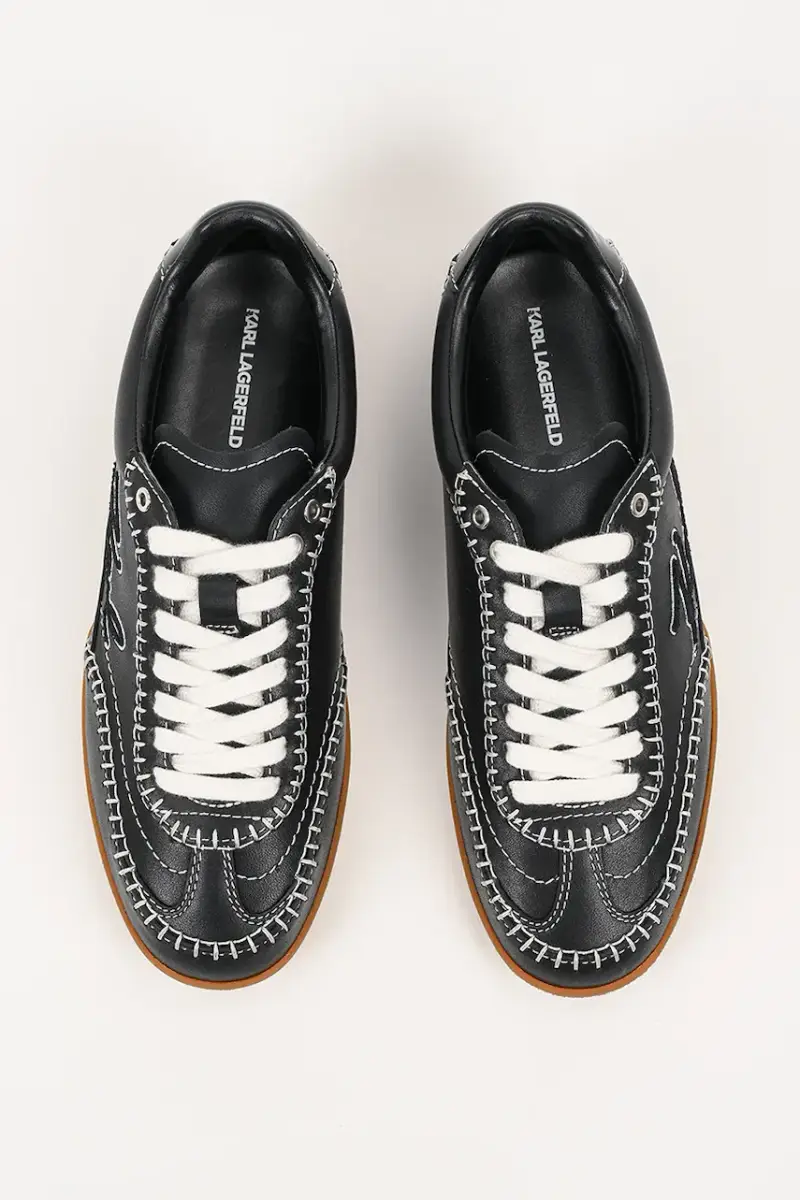 sneakers in pelle KANDIDATE donna colore nero KL63810A miniatura 4