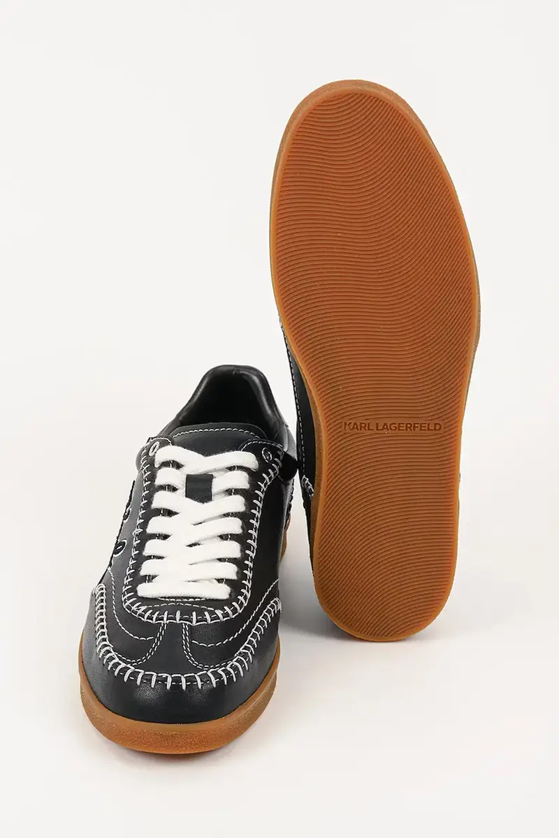 sneakers in pelle KANDIDATE donna colore nero KL63810A miniatura 5