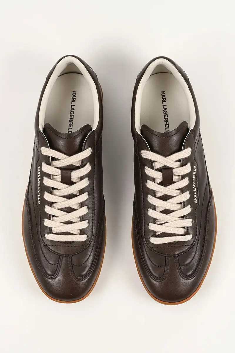 sneakers in pelle KANDIDATE uomo colore marrone KL53825A miniatura 4