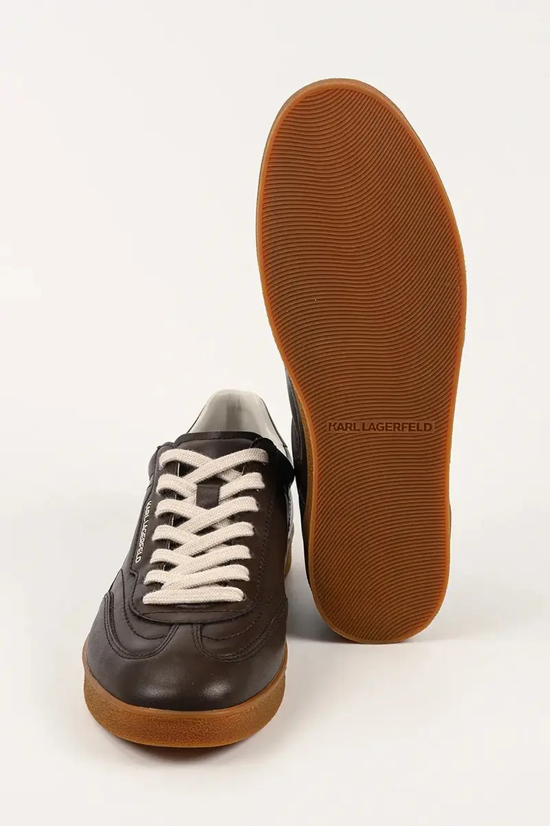 sneakers in pelle KANDIDATE uomo colore marrone KL53825A miniatura 5