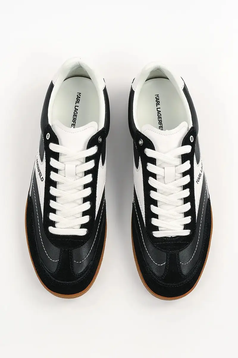 sneakers in pelle KANDIDATE uomo colore nero KL53855 miniatura 4