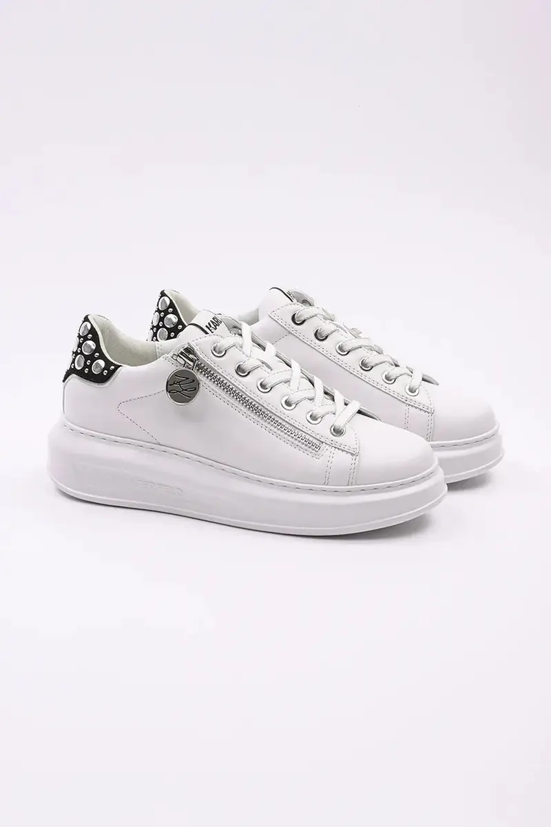 sneakers in pelle KAPRI colore bianco KL62527F miniatura 2