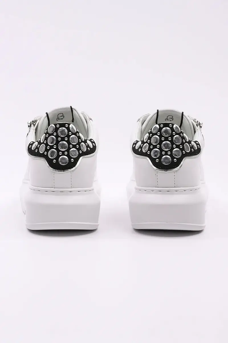sneakers in pelle KAPRI colore bianco KL62527F miniatura 4