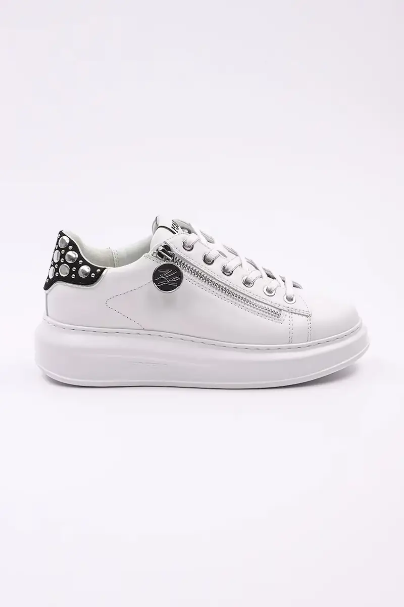 sneakers in pelle KAPRI colore bianco KL62527F
