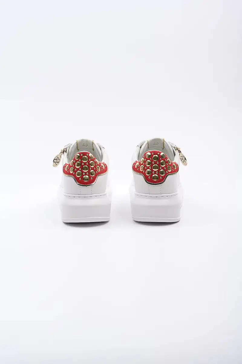 sneakers in pelle KAPRI colore bianco KL62527F miniatura 3