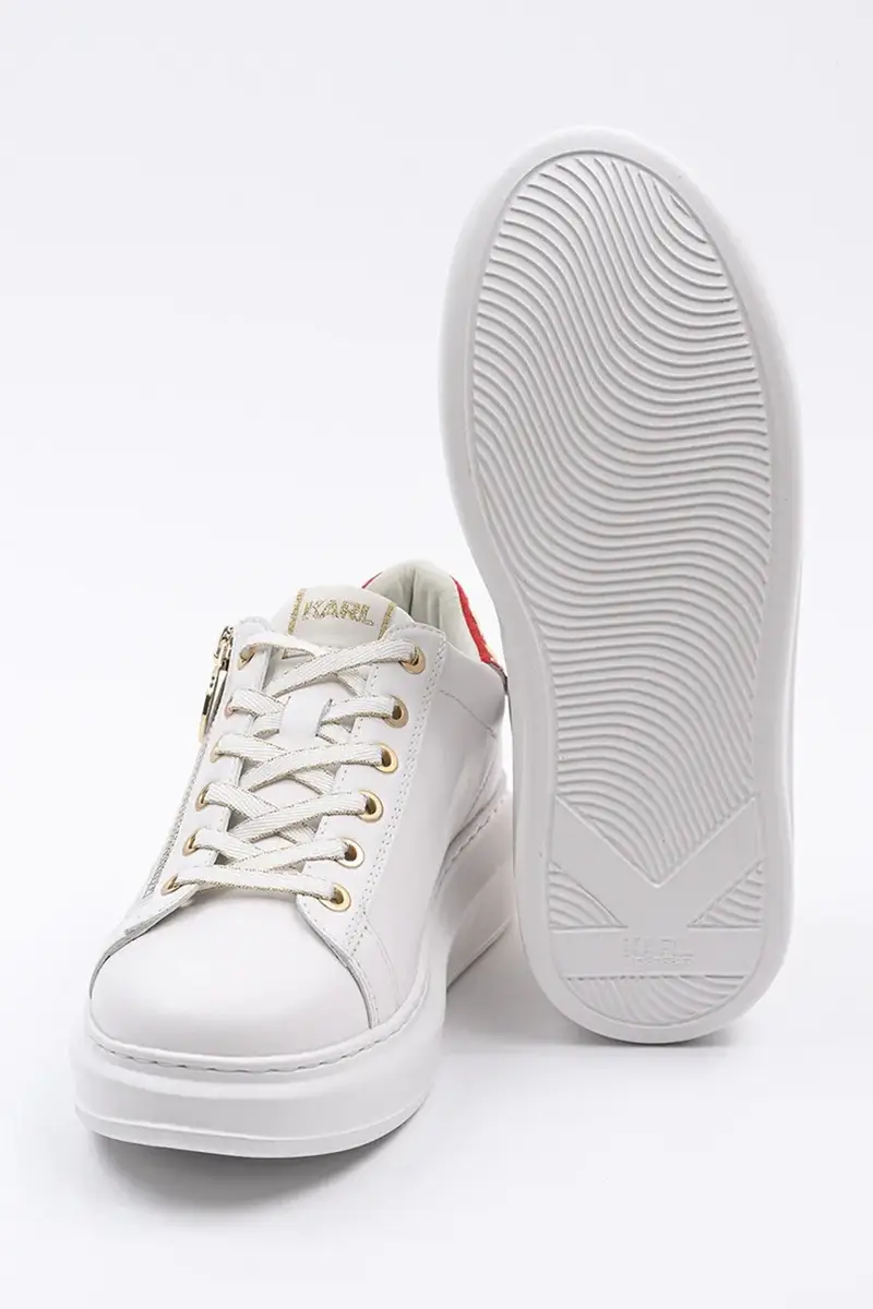 sneakers in pelle KAPRI colore bianco KL62527F miniatura 4