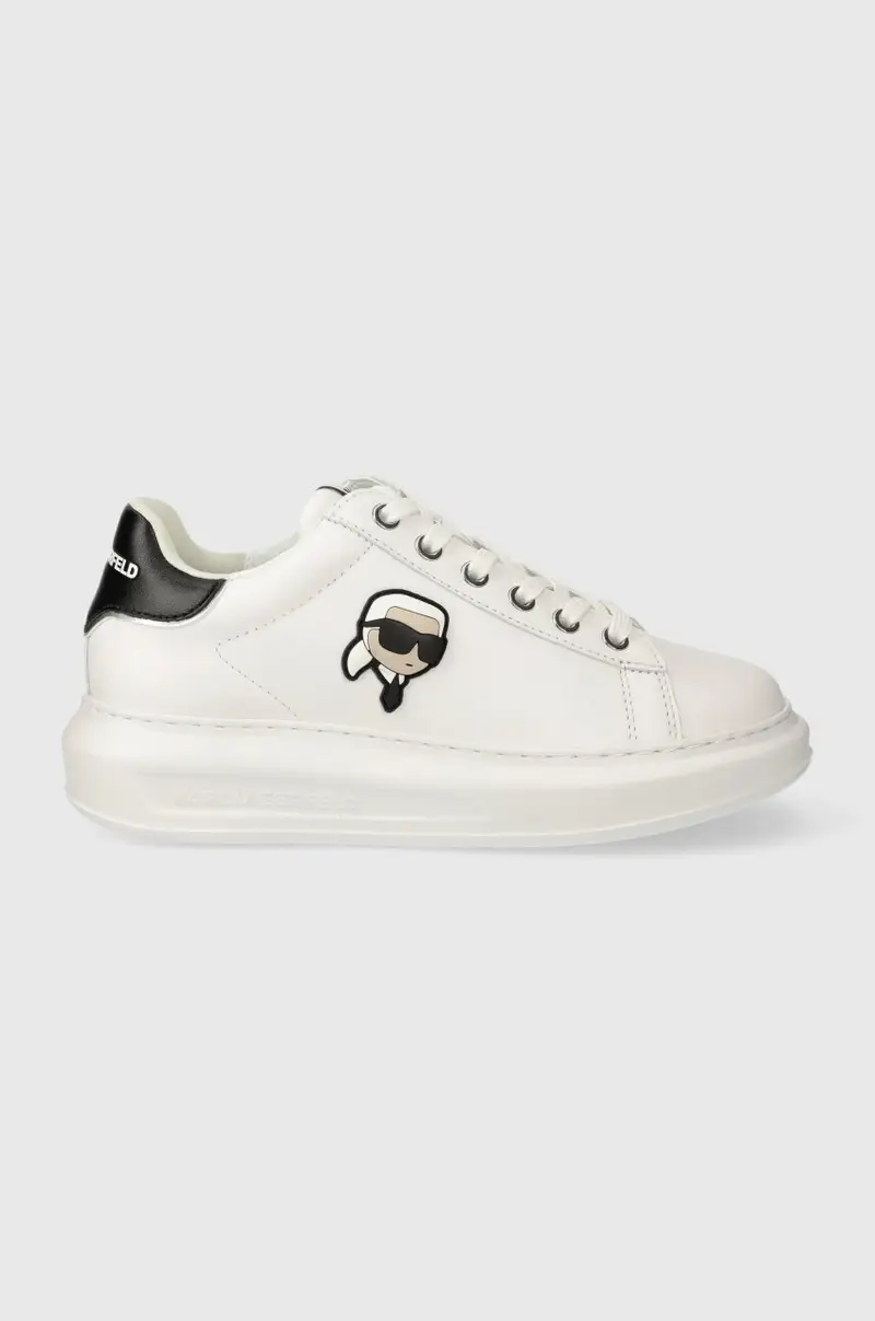 sneakers in pelle KAPRI colore bianco KL62530N
