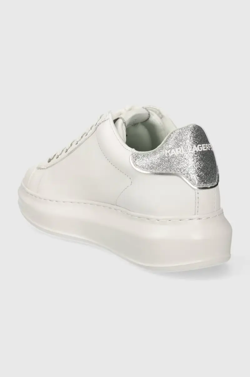 sneakers in pelle KAPRI colore bianco KL62530N miniatura 3